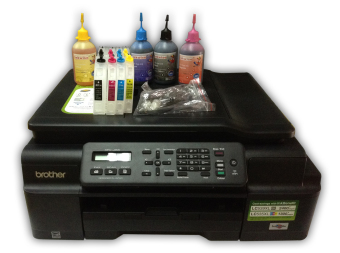 Brother Inkjet MFC-J200 Multi-Function Printer With Inkwise PremiumContinuous Ink System And Premium UV-Dye Ink June 2018 - 4 Brother Inkjet MFC-J200 Multi-Function Printer with Inkwise PremiumContinuous Ink System and Premium UV-Dye Ink - 4