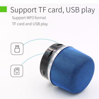 BY1030 Microphone Shape Music Bluetooth Changing Color Speaker With Subwoofer Loudspeaker (Silver) April 2018 - 2 BY1030 Microphone Shape Music Bluetooth Changing Color Speaker With Subwoofer Loudspeaker (Silver) - 2