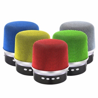 BY1030 Microphone Shape Music Bluetooth Changing Color Speaker With Subwoofer Loudspeaker (Silver) April 2018 - 4 BY1030 Microphone Shape Music Bluetooth Changing Color Speaker With Subwoofer Loudspeaker (Silver) - 4