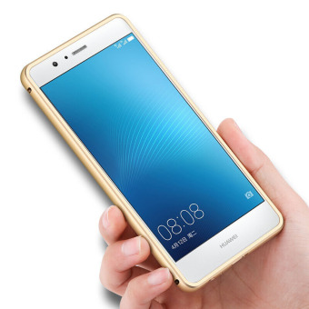 BYT Metal Bumper+PC Back Cover Case For Huawei P9 Lite (Gold) May 2018 - 3 BYT Metal Bumper+PC Back Cover Case for Huawei P9 Lite (Gold) - 3