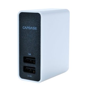 Capdase Ampo R2 Wall Charger Dual USB Power Adapter (White) June 2018 - 3 Capdase Ampo R2 Wall Charger Dual USB Power Adapter (White) - 3