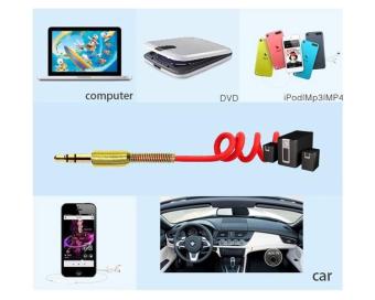 Car AUX In 3.5mm To 3.5mm Stereo Audio Cable Connection Sound CarMusic Mp3 (White) June 2018 - 4 Car AUX in 3.5mm to 3.5mm Stereo Audio Cable Connection Sound CarMusic mp3 (White) - 4