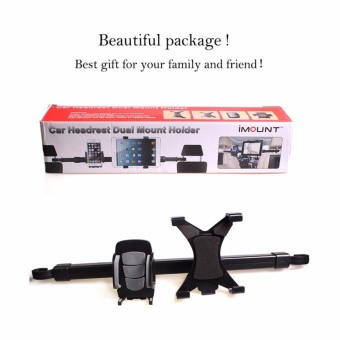 Car Chair Back Phone IPad Tablet Stand Two-in-one Bracket Holder -intl June 2018 - 5 Car Chair Back Phone iPad Tablet Stand Two-in-one Bracket Holder -intl - 5