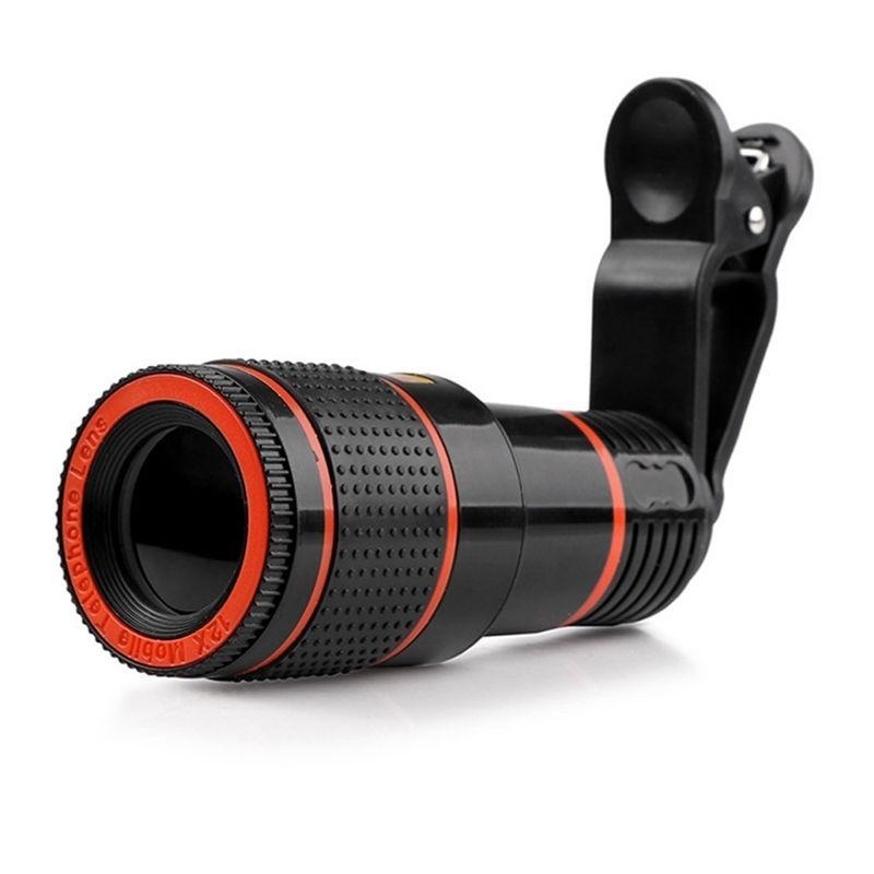 Clip-on 12x Optical Zoom HD Telescope Camera Lens For UniversalMobile Phone - Intl June 2018 - 4 Clip-on 12x Optical Zoom HD Telescope Camera Lens For UniversalMobile Phone - intl - 4