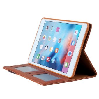 CMAI2 Leather Flip Photo/Card Slots Tablet Cover Case For IPad Air2 - Brown - Intl June 2018 - 4 CMAI2 Leather Flip Photo/Card Slots Tablet Cover Case for iPad Air2 - Brown - intl - 4