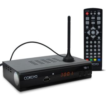 Cordya TB-1.5 H.264 Digital ISDB-T TV Channel Box (Black) June 2018 - 2 Cordya TB-1.5 H.264 Digital ISDB-T TV Channel Box (Black) - 2