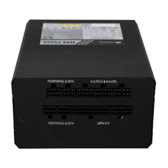 Corsair RMx Series RM750x -- 750 Watt 80 PLUS(R) Gold Certified FullyModular Power Supply Unit July 2018 - 2 Corsair RMx Series RM750x -- 750 Watt 80 PLUS(R) Gold Certified FullyModular Power Supply Unit - 2