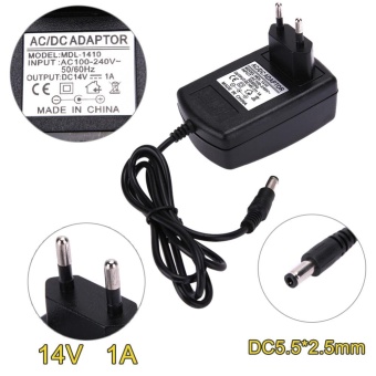 DC14V 1A Adapter AC 100V-240V To DC 14V Converter Power SupplyAdapter 5.5*2.5mm(Black)-EU - Intl June 2018 - 4 DC14V 1A Adapter AC 100V-240V to DC 14V Converter Power SupplyAdapter 5.5*2.5mm(Black)-EU - intl - 4
