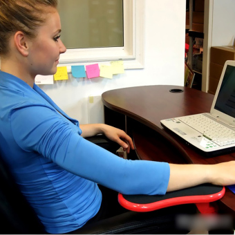 Desk Attachable Computer Table Arm Support Mouse Pads Arm WristRests (Intl) June 2018 - 5 Desk Attachable Computer Table Arm Support Mouse Pads Arm WristRests (Intl) - 5