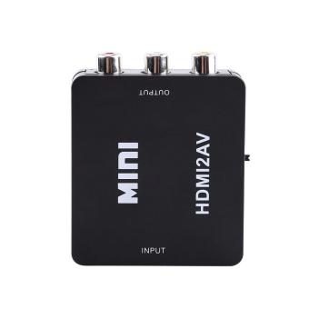 Digital HDMI To RCA Composite Video Audio AV CVBS Adapter Converter720p/1080p (Black) - Intl July 2018 - 4 Digital HDMI to RCA Composite Video Audio AV CVBS Adapter Converter720p/1080p (Black) - intl - 4