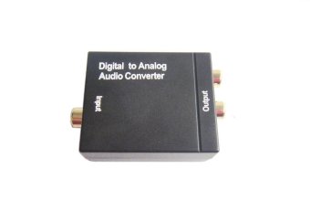 Digital Toslink Optical SPDIF Coaxial To Analog RCA Audio Converter Adapter June 2018 - 2 Digital Toslink Optical SPDIF Coaxial to Analog RCA Audio Converter Adapter - 2
