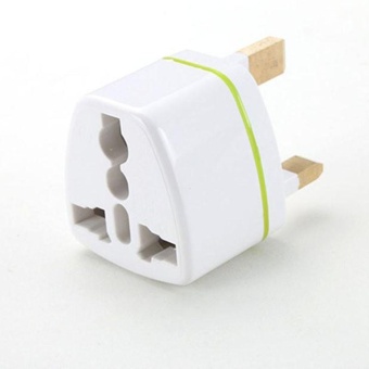 Diotem Universal US EU AU Converter To UK HK AC Travel Power PlugCharger Adapter White - Intl June 2018 - 2 Diotem Universal US EU AU Converter to UK HK AC Travel Power PlugCharger Adapter White - intl - 2