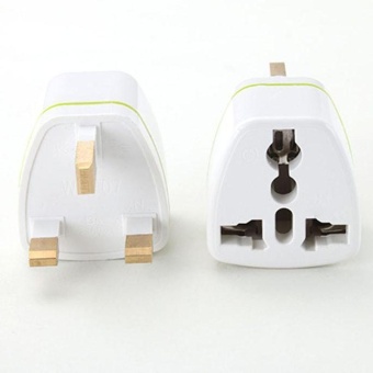 Diotem Universal US EU AU Converter To UK HK AC Travel Power PlugCharger Adapter White - Intl June 2018 - 4 Diotem Universal US EU AU Converter to UK HK AC Travel Power PlugCharger Adapter White - intl - 4
