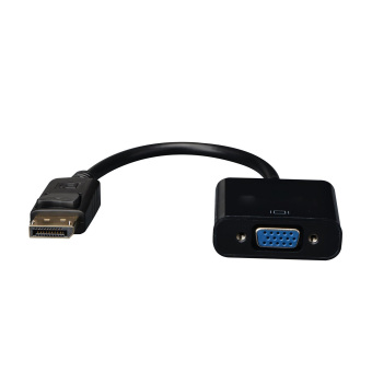 DisplayPort To VGA Adapter (Male To Female) Black April 2018 - 2 DisplayPort to VGA Adapter (Male to Female) Black - 2