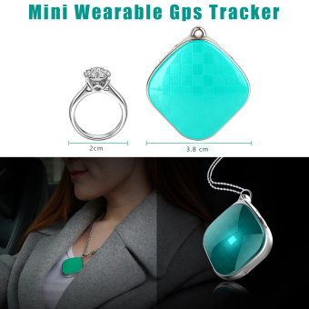 DMDG Wearable Mini Precision GPS Locator Tracker - Blue + Silver - Intl June 2018 - 2 DMDG Wearable Mini Precision GPS Locator Tracker - Blue + Silver - intl - 2
