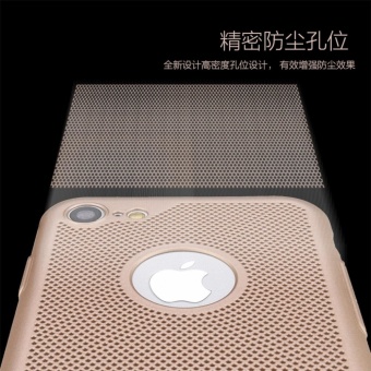 Dotted Heat Dissipation Case Cover For Apple IPhone 6 Plus / 6sPlus(gold) - Intl June 2018 - 5 Dotted Heat dissipation case cover for Apple iPhone 6 Plus / 6sPlus(gold) - intl - 5
