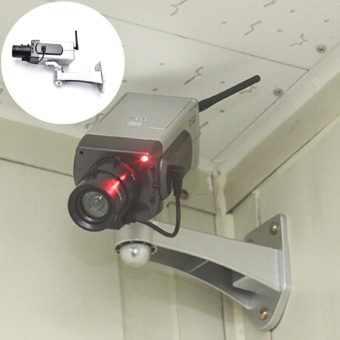 Dummy CCTV Camera Motion Detection Sensor Motorized Pan MovementBlinking LED - Intl June 2018 - 3 Dummy CCTV Camera Motion Detection Sensor Motorized Pan MovementBlinking LED - intl - 3