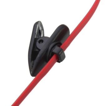 Eachgo 10PCS Earphone Cable Clip Wire Cord Collar Nip Clamp Mount Headphone Wire Clamp Holder Wire Lapel Clip - Intl June 2018 - 2 Eachgo 10PCS Earphone Cable Clip Wire Cord Collar Nip Clamp Mount Headphone Wire Clamp Holder Wire Lapel Clip - intl - 2