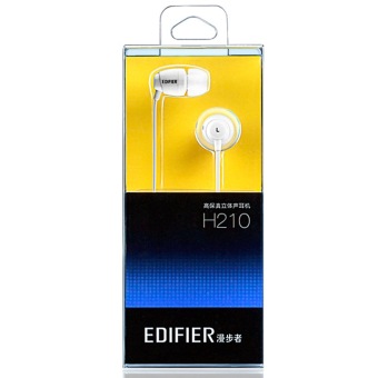 Edifier H210 Stereo Headset In-ear Music Earphone With Mic&control Universal (white ) June 2018 - 5 Edifier H210 Stereo Headset In-ear Music Earphone with Mic&control Universal (white ) - 5