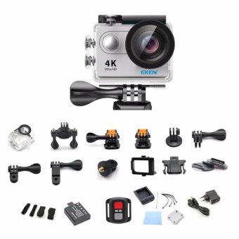 EKEN H9Rse Ultra HD 4K Wi-Fi Waterproof Sports Action Camera & 2.4G Splash Proof Remote Shutter (Silver) With 3 Pieces EKEN H9 Front Skin Covers (Multi-Color) April 2018 - 5 EKEN H9Rse Ultra HD 4K Wi-Fi Waterproof Sports Action Camera & 2.4G Splash proof Remote Shutter (Silver) with 3 Pieces EKEN H9 Front Skin Covers (Multi-Color) - 5