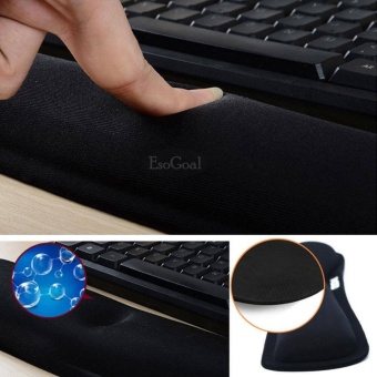 EsoGoal Keyboard Wrist Rest Pad Ergonomic Support For Computer PC Laptop (Black) - Intl June 2018 - 4 EsoGoal Keyboard Wrist Rest Pad Ergonomic Support for Computer PC Laptop (Black) - intl - 4