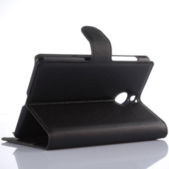 Flip Leather Case Built In Card Slot For Blackberry Passport SilverEdition Black - Intl June 2018 - 3 Flip Leather Case Built In Card Slot For Blackberry Passport SilverEdition Black - intl - 3