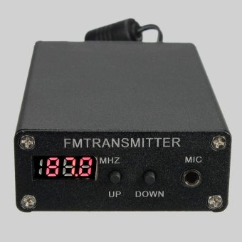 FM 5W Stereo PLL Digital Transmitter Mini FM Radio Station + Adapter 87~109MHz - Intl June 2018 - 2 FM 5W Stereo PLL Digital Transmitter Mini FM Radio Station + Adapter 87~109MHz - intl - 2