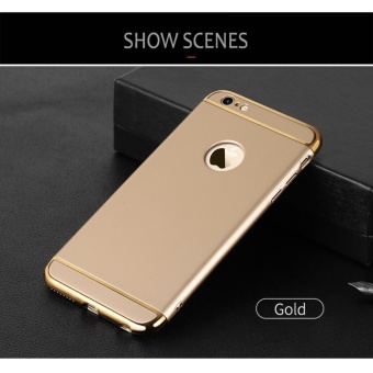 For Apple Iphone 6 Plus/6S Plus 3 In 1 Hard PC + Acrylic Luxury Anti-knock Armor Ultra Slim Metal Hard Back Case Cover 5.5inch - Intl July 2018 - 4 For Apple iphone 6 plus/6S plus 3 In 1 Hard PC + Acrylic Luxury Anti-knock Armor Ultra Slim Metal Hard Back Case Cover 5.5inch - intl - 4
