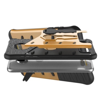 For Motorola Moto C Case TPU & PC Armor Bag Holder Book Cover For Motorola Moto C With Kickstand Heavy Duty Armor Phone Case - Intl June 2018 - 5 For Motorola Moto C Case TPU & PC Armor Bag Holder Book Cover For Motorola Moto C with Kickstand Heavy Duty Armor Phone Case - intl - 5