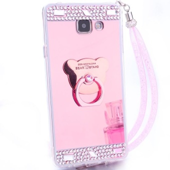 For Samsung Galaxy A7 2017 A720 Casing Fashion Phone Case Mirror Phone Cover With Ring Holder - Intl June 2018 - 5 For Samsung Galaxy A7 2017 A720 Casing Fashion Phone Case Mirror Phone Cover With Ring Holder - intl - 5