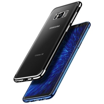 For Samsung Galaxy S8 Clear Soft Tpu Phone Case With Fing RingHolde With Anti Blue-Ray Eye Protect Full Cover Tempered Glass /Plating Crystal Transparent Shockproof Phone Cover Silicone PhoneShell For Samsung Galaxy S8 - Intl April 2018 - 5 For Samsung Galaxy S8 Clear Soft Tpu Phone Case with Fing RingHolde with Anti Blue-Ray Eye Protect Full Cover Tempered Glass /Plating Crystal Transparent Shockproof Phone Cover Silicone PhoneShell for Samsung Galaxy S8 - intl - 5