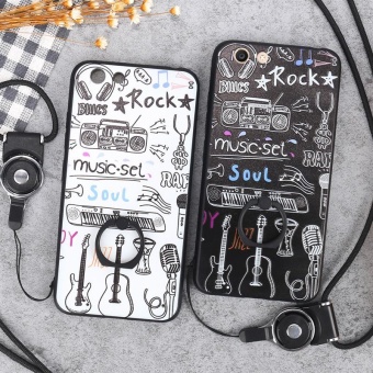 For VIVO Y53 Case Cover New Hot Sell Fashion Ultra-thin 3D StereoRelief Colorful Painting Soft Back Covers/Anti Falling PhoneCover/Shockproof Phone Case With Metal Ring And Phone Rope (BlackMusic) - Intl July 2018 - 3 For VIVO Y53 Case Cover New Hot Sell Fashion Ultra-thin 3D StereoRelief Colorful Painting Soft Back Covers/Anti falling PhoneCover/Shockproof Phone case With Metal Ring and Phone Rope (BlackMusic) - intl - 3