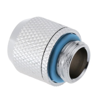 G1/4 External Fitting Thread For 9.5 X 12.7 Mm PC Water CoolingSystem Tube(Silver)-Point - Intl June 2018 - 5 G1/4 External Fitting Thread for 9.5 X 12.7 mm PC Water CoolingSystem Tube(Silver)-Point - intl - 5