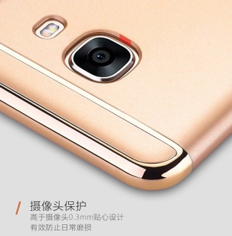 Galaxy C9 Pro Case 3 In 1 Hybrid Anti-slip Metal TextureElectroplated Painting Bumper + Matte Hard Back Cover Case ForSamsung Galaxy C9 Pro / Galaxy C9 - Intl June 2018 - 5 Galaxy C9 Pro Case 3 in 1 Hybrid Anti-slip Metal TextureElectroplated Painting Bumper + Matte Hard Back Cover Case forSamsung Galaxy C9 Pro / Galaxy C9 - intl - 5
