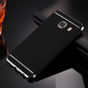 Galaxy C9 Pro Case 3 In 1 Hybrid Anti-slip Metal TextureElectroplated Painting Bumper + Matte Hard Back Cover Case ForSamsung Galaxy C9 Pro / Galaxy C9 - Intl June 2018 - 2 Galaxy C9 Pro Case 3 in 1 Hybrid Anti-slip Metal TextureElectroplated Painting Bumper + Matte Hard Back Cover Case forSamsung Galaxy C9 Pro / Galaxy C9 - intl - 2