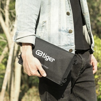 GBtiger 40W Dual Outputs Portable Sunpower Solar Charger Panel Water Resistant Folding Bag - Intl May 2018 - 5 GBtiger 40W Dual Outputs Portable Sunpower Solar Charger Panel Water Resistant Folding Bag - intl - 5