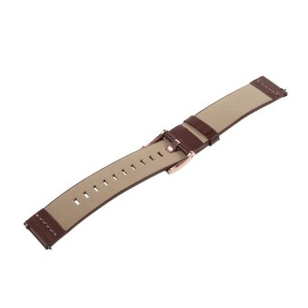 Genuine Leather Watchband For Samsung Gear S2 Classic R732 - Brown/ 20mm - Intl July 2018 - 5 Genuine Leather Watchband for Samsung Gear S2 Classic R732 - Brown/ 20mm - intl - 5
