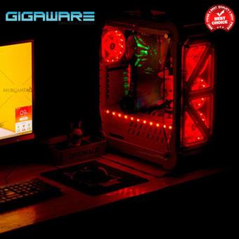 Gigaware Chassis 15 Colorful LED 12 Cm Long Cooling Fan 3PIN Plus 4P (Red) Set Of 3 June 2018 - 3 Gigaware Chassis 15 Colorful LED 12 cm Long Cooling Fan 3PIN plus 4P (Red) set of 3 - 3