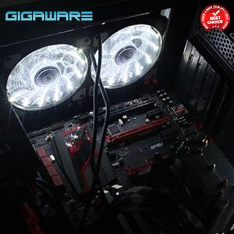 Gigaware Chassis 15 Colorful LED 12 Cm Long Cooling Fan 3PIN Plus 4P (White) Set Of 4 June 2018 - 3 Gigaware Chassis 15 Colorful LED 12 cm Long Cooling Fan 3PIN plus 4P (White) set of 4 - 3