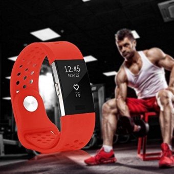 Hanlesi Band For Fitbit Charge 2 , Replacement Fitness AccessorySilicone Wristband Fashion Sport Strap - Intl June 2018 - 5 Hanlesi Band for Fitbit Charge 2 , Replacement Fitness AccessorySilicone Wristband Fashion Sport Strap - intl - 5