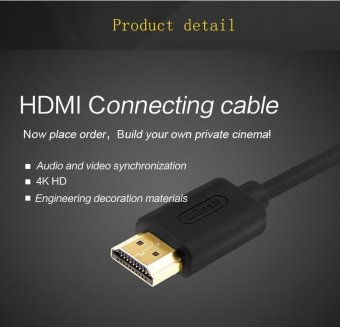 HDMI Cable HDMI To HDMI 1.4 Cable 1080P 4k 3D 60FPS Cable For HD TVLCD Laptop PS3 Projector Computer Cable 1m - Intl June 2018 - 3 HDMI Cable HDMI to HDMI 1.4 cable 1080P 4k 3D 60FPS Cable for HD TVLCD Laptop PS3 Projector Computer Cable 1m - intl - 3