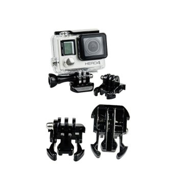 Helmet Strap Mount Quick J-hook Buckle Safety Tether Kit Set For GoPro 5S/5/4S/4/3+/3 XiaoMi Yi SJCAM Sport Action Camera Accessories - Intl June 2018 - 3 Helmet Strap Mount Quick J-hook Buckle Safety Tether Kit Set For GoPro 5S/5/4S/4/3+/3 XiaoMi Yi SJCAM Sport Action Camera Accessories - intl - 3
