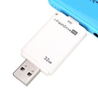 High Tech I-Flash Drive 32GB USB OTG Storage Stick Drive U Disk For Apple IOS Mac PC - Intl June 2018 - 2 High Tech i-Flash Drive 32GB USB OTG Storage Stick Drive U Disk For Apple iOS Mac PC - intl - 2
