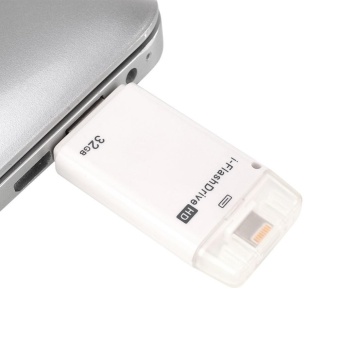 High Tech I-Flash Drive 32GB USB OTG Storage Stick Drive U Disk For Apple IOS Mac PC - Intl June 2018 - 4 High Tech i-Flash Drive 32GB USB OTG Storage Stick Drive U Disk For Apple iOS Mac PC - intl - 4