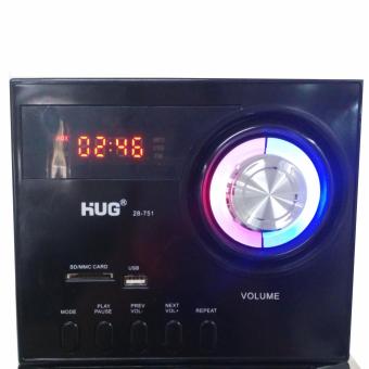 HUG H28-751 Home Theater Subwoofer Speaker W/ Bluetooth, USB (mp3) & FM Radio June 2018 - 2 HUG H28-751 Home Theater Subwoofer Speaker w/ Bluetooth, USB (mp3) & FM Radio - 2