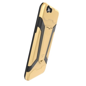 Hybrid TPU Bumper PC Back Case Cover For OPPO F3 (Red) - Intl June 2018 - 3 Hybrid TPU Bumper PC Back Case Cover for OPPO F3 (Red) - intl - 3