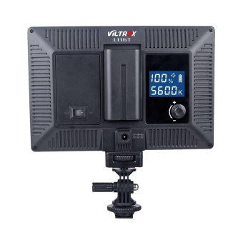 (IMPORT) VILTROX L116T RA CRI95 Super Slim LED Light Panel,3300K-5600K LED Video Light , LCD Display Screen, With Hot Shoeball Mount,Color Temperature And Brightness Can Be Adjusted - Intl June 2018 - 2 (IMPORT) VILTROX L116T RA CRI95 Super Slim LED Light Panel,3300K-5600K LED Video Light , LCD display screen, with hot shoeball mount,Color temperature and Brightness can be adjusted - intl - 2