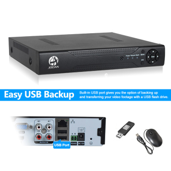 JOOAN JA-3104-EU 4CH Full D1 Real Time Recording CCTV DVR HDMI - Black - Intl June 2018 - 3 JOOAN JA-3104-EU 4CH Full D1 Real Time Recording CCTV DVR HDMI - Black - intl - 3