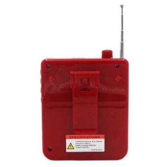 K150 Multi-Function SlingBand LoudSpeaker MegaPhone With Lapel Mic (Red) June 2018 - 5 K150 Multi-Function SlingBand LoudSpeaker MegaPhone with Lapel Mic (Red) - 5