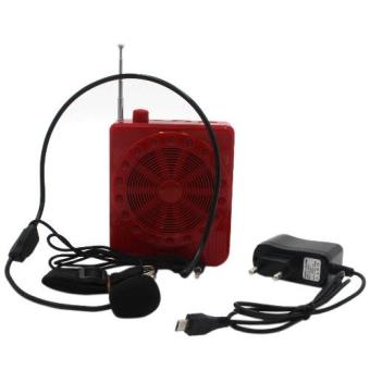 K150 Multi-Function SlingBand LoudSpeaker MegaPhone With Lapel Mic (Red) June 2018 - 2 K150 Multi-Function SlingBand LoudSpeaker MegaPhone with Lapel Mic (Red) - 2